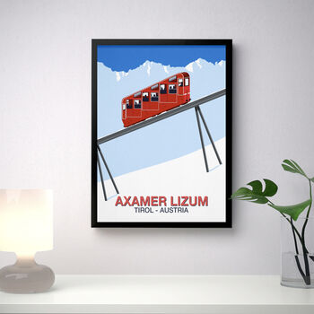 Axamer Lizum Ski Resort Poster, 3 of 6