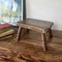 Antique Mini Wooden Stool / Decorative Riser, thumbnail 1 of 4