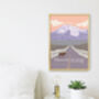 Wrangell St Elias National Park Travel Poster Art Print, thumbnail 3 of 8