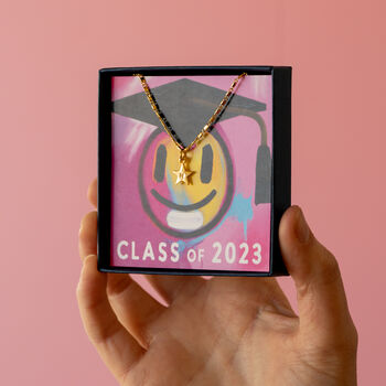 Graduation Class Of 2023 Personalised Star Necklace, 2 of 5