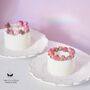 Personalised Gift Box Of Rose Cake Candle, thumbnail 2 of 3