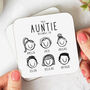 Personalised Coaster 'This Auntie Belongs To', thumbnail 3 of 5