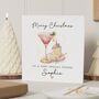 Personalised Cocktail Christmas Card For Special Friend, thumbnail 1 of 7