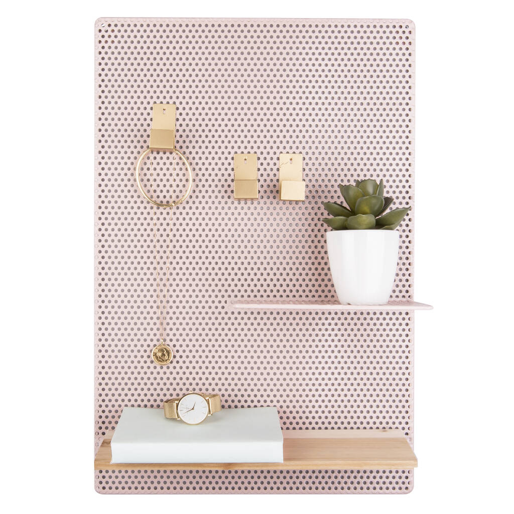 Faded Pink Mesh Memo Board By Posh Totty Designs Interiors