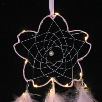 Cherry Blosssom Dream Catcher With LED, 6 of 9