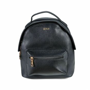 Personalised Vegan Leather Mini Backpack, 3 of 6