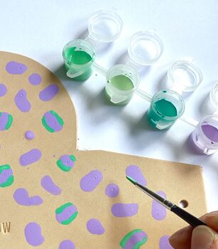 Diy Kit Hand Paint Your Own Leather Purse, 2 of 11