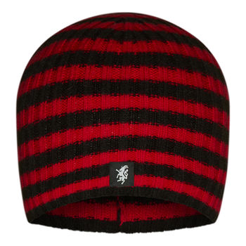 Cashmere Striped Beanie Hat In Rugby Colours, 4 of 12