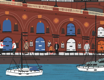 Personalised Ramsgate Harbourscape Print, 3 of 6