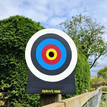 Archery Target Personalised Bird Box, 4 of 7