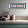 Panoramic Framed Coffee Print, thumbnail 3 of 12