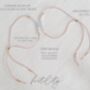 Fertility Bracelet – Ivf Gift, Crystal Support For Women, thumbnail 5 of 8