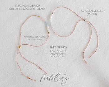 Fertility Bracelet – Ivf Gift, Crystal Support For Women, 5 of 8
