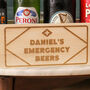 Personalised Emergency Beer Drink Box Gift For Him, thumbnail 2 of 4