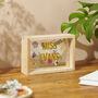 Personalised Pressed Flower Teacher Thank You Frame, thumbnail 2 of 4