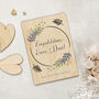 Personalised Congratulations Card In Wood, thumbnail 4 of 7