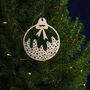 Handmade Bronze Christmas Tree Decoration – Christmas Pudding, thumbnail 1 of 2