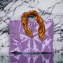 Evening Silk Satin Handbag, thumbnail 3 of 4