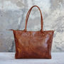 Personalised Haath Large Leather Handbag, thumbnail 5 of 9