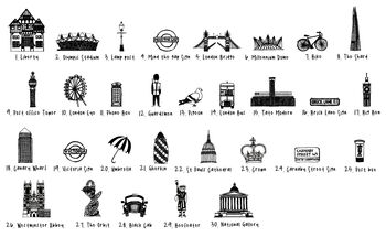 London Personalised Illustrated Wall Art, 7 of 8