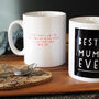 Personalised Bestest Mummy Ever Mug, thumbnail 2 of 3