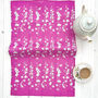 Spring Blossom Linen Tea Towel, thumbnail 1 of 2
