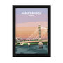 Albert Bridge London Framed Print, thumbnail 6 of 6