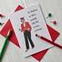 Funny Robot Dancing Christmas Card, thumbnail 2 of 2