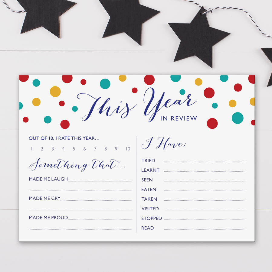 christmas new year dinner party cards packs of eight by intwine