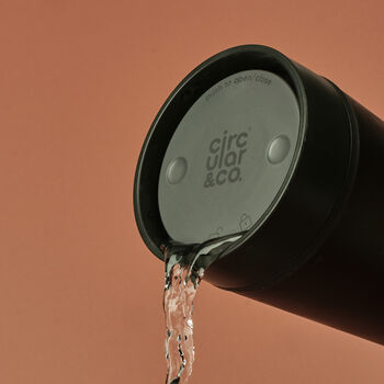 Circular And Co Coffee Cup Made From Coffee Waste 8oz Black, 4 of 8