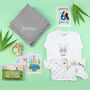 Personalised New Baby Gift Hamper Luxury Gift Box, thumbnail 1 of 5
