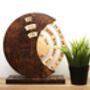 Luxury Wooden Perpetual Standing Calendar, thumbnail 2 of 5