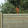 Metal Kingfisher Bird, Water Bird Garden Fence Topper, thumbnail 9 of 10