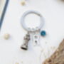Personalized Lighthouse Keyring, Sea Lover Gift, thumbnail 3 of 10
