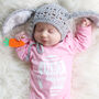 Personalised Baby's First Easter Bunny Egg Babygrow, thumbnail 1 of 4