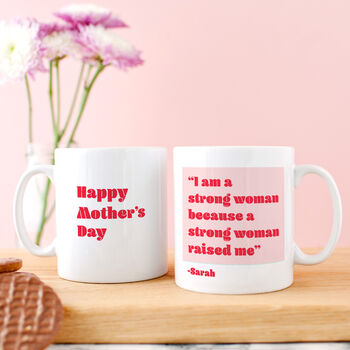 Personalised Mug With Quote For Mum, 2 of 6