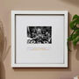 Personalised 50th Birthday Photo Frame With Gold Text, thumbnail 1 of 4