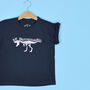 'Big Brothersaurus' Dinosaur Announcement T Shirt, thumbnail 1 of 5