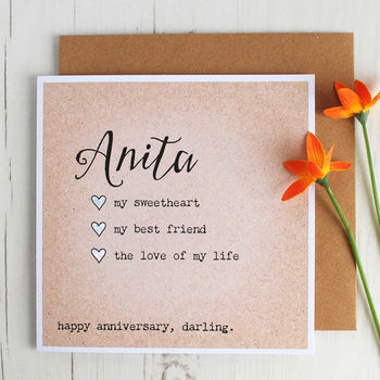 Special Qualities Personalised Valentine's Card, 4 of 7