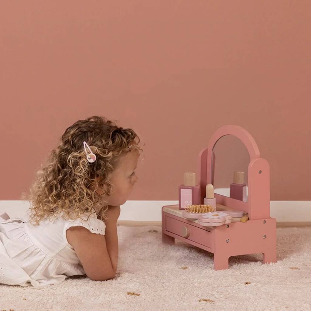 Wooden Vanity Set By Nordicstork Ltd