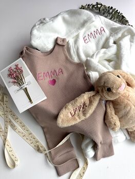 Personalised Baby Shower And Baby Gift Set Box Celebration, 9 of 12