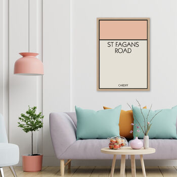 Personalised Monopoly Street Print | New Home Gift, 2 of 9