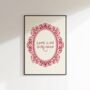Long Live Girlhood Nursery Whimsical Print, thumbnail 1 of 6