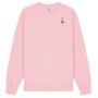 Organic Cotton Embroidered Flamingo Sweatshirt, thumbnail 2 of 12