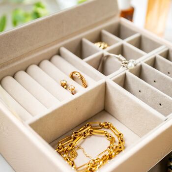 Personalised Saffiano Star Sign Jewellery Box, 11 of 11