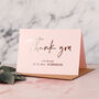 Personalised Mr And Mrs Wedding Thank You Note Cards, thumbnail 5 of 9