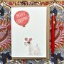 Sealyham Terrier Christmas Card Reindog Design, thumbnail 1 of 2