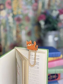 Ginger Cat Bookmark, 2 of 5