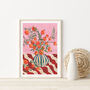 Vase Of Clementines Still Life Print, thumbnail 1 of 9