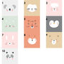 Nursery Animal Faces Drawer Door Cupboard Cabinet Handle Available In A Gold, Silver, Black And Antique Gold Base, thumbnail 2 of 9